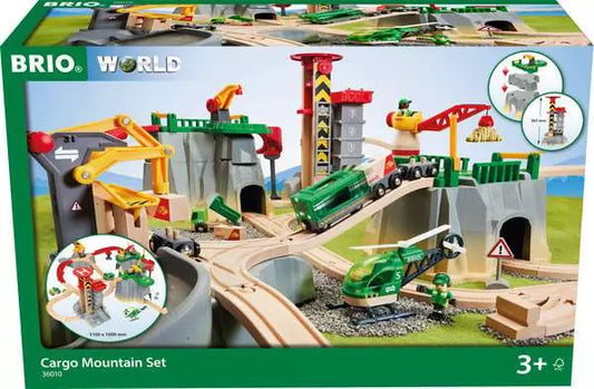 BRIO World 36010 Train Set Cargo Mountain Set