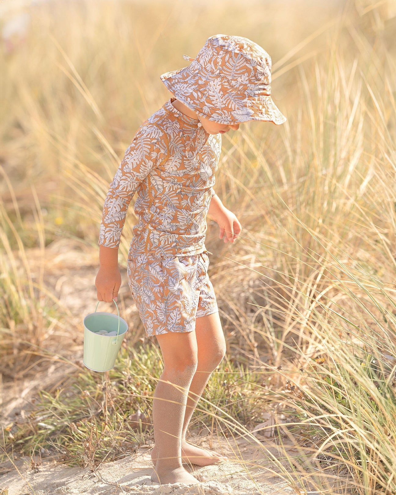 Toshi - Swim Kids Rashie L/S Half Zip Classic