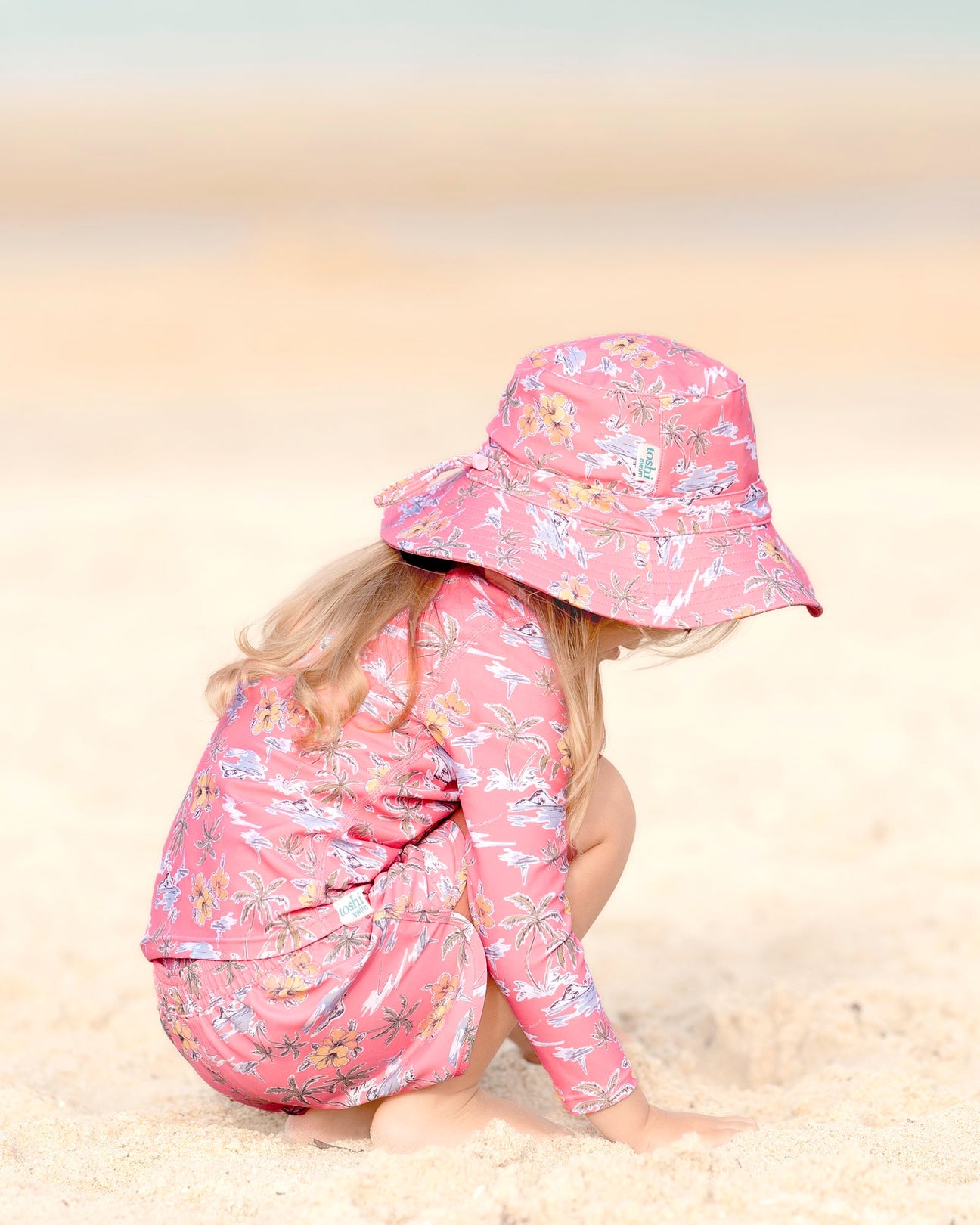 Toshi - Swim Kids Rashie L/S Half Zip Classic