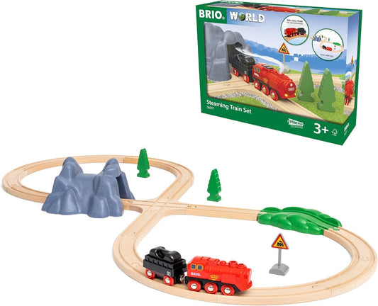 BRIO WORLD 36017 Steam Engine Train Set
