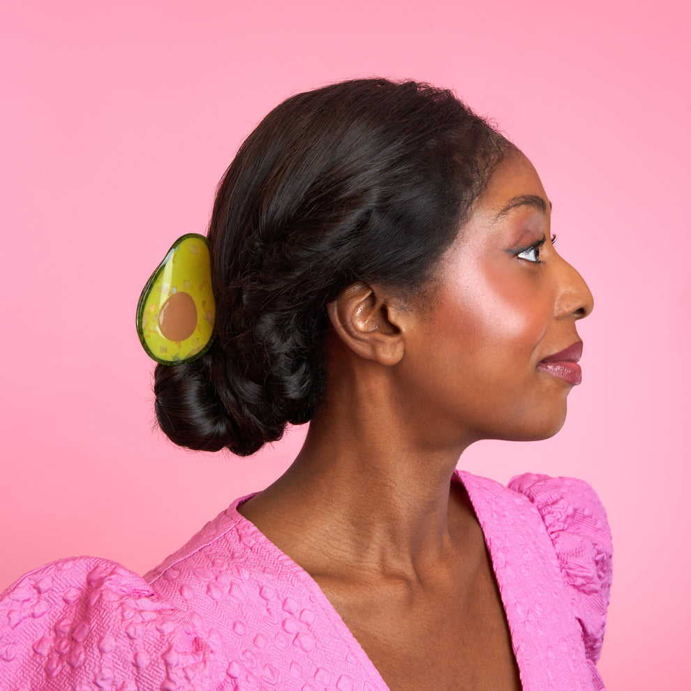 AVOCADO HAIR CLAW