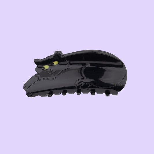 BLACK CAT HAIR CLAW
