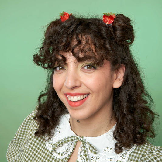 CHERRY TOMATO MINI HAIR CLAW