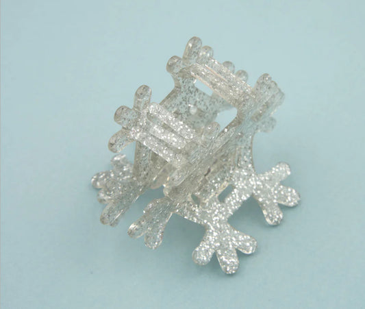 New SNOWFLAKE HAIR CLAW