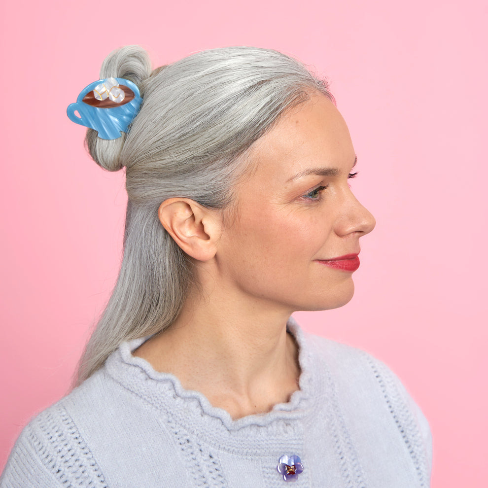 HOT CHOCOLATE HAIR CLAW