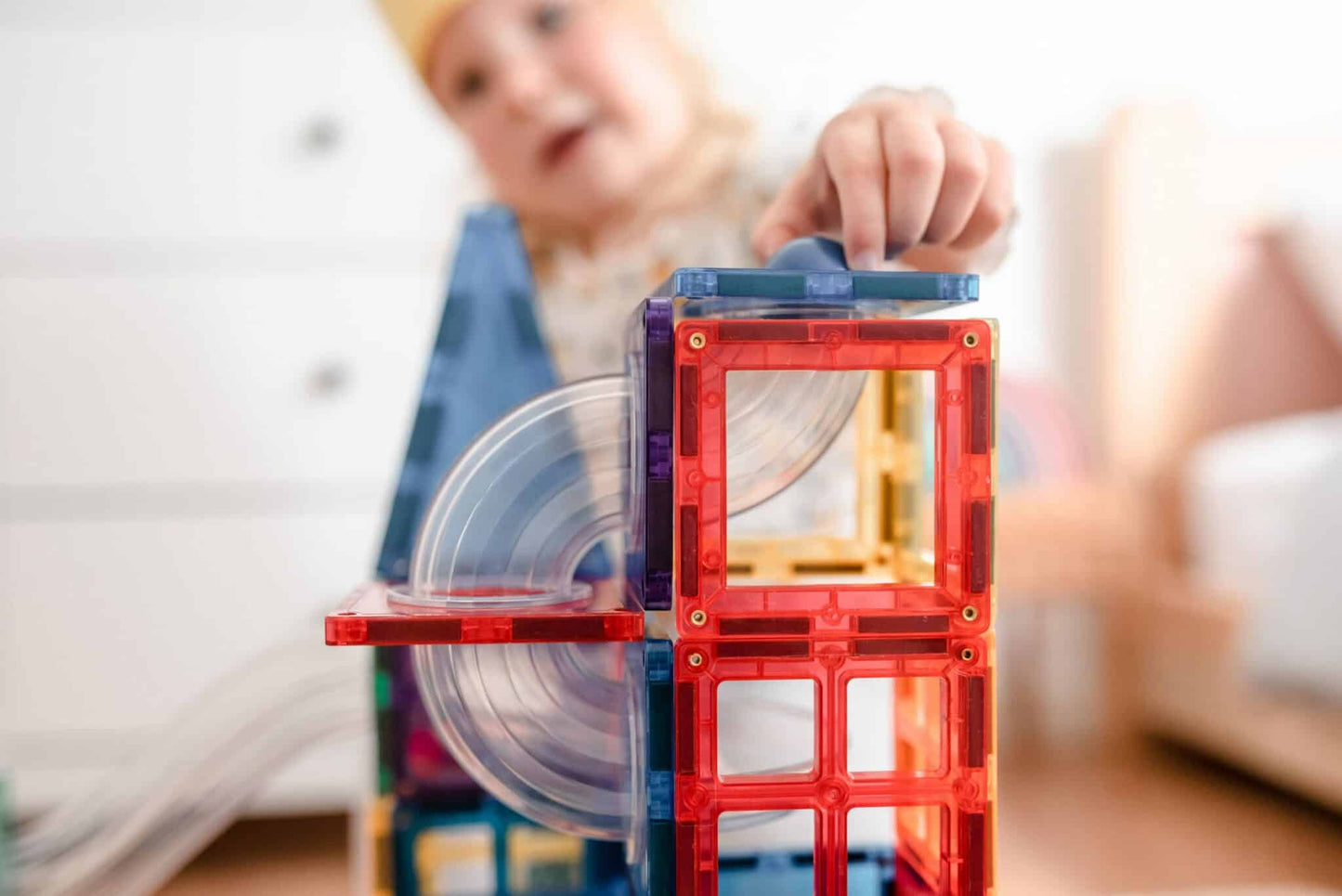 Connetix tiles 92 Piece Ball Run Pack AU 8