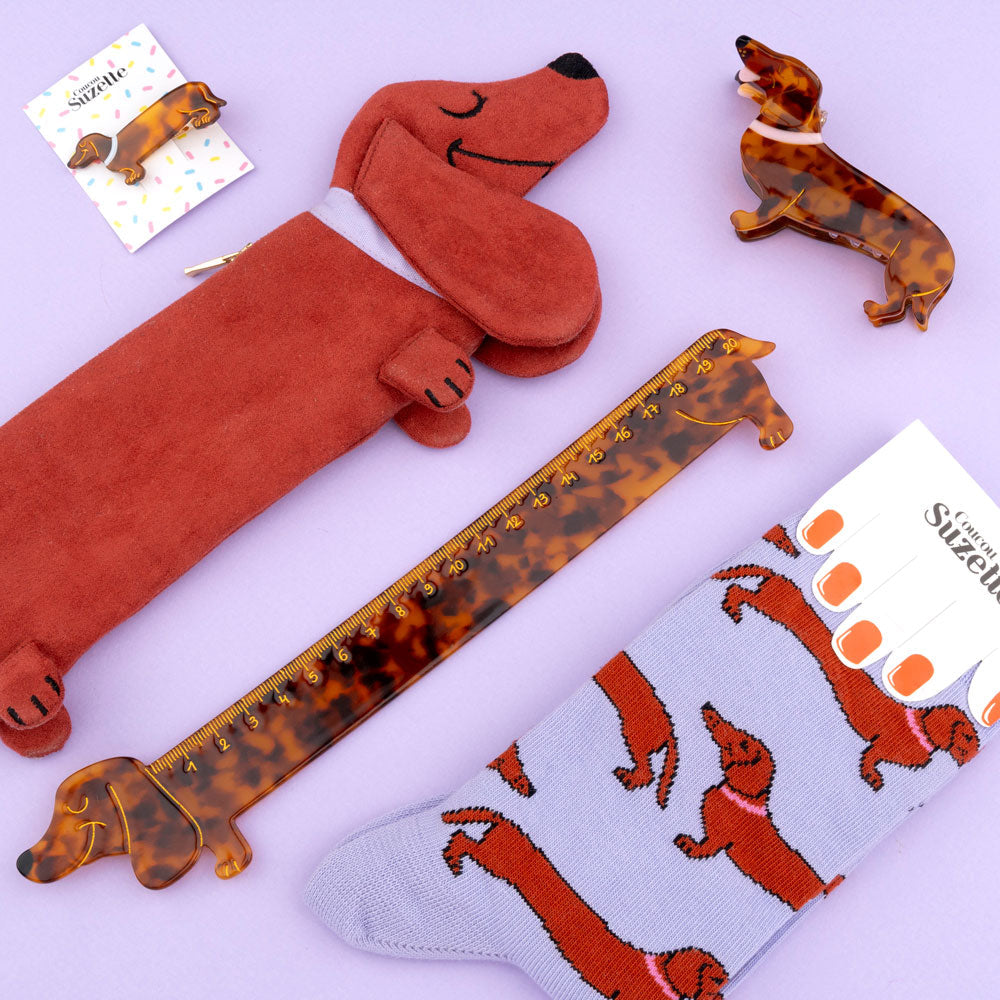 DACHSHUND HAIR CLIP