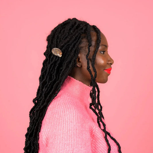 Sleeping Cat Hair Clip