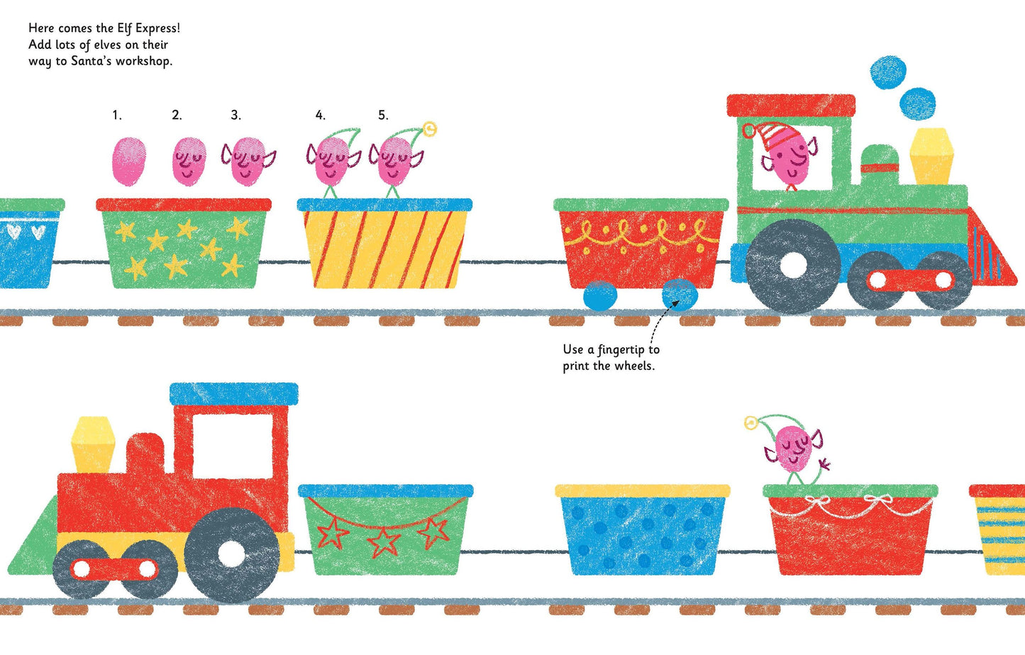 Little Brian - Fingerprint Activities Christmas