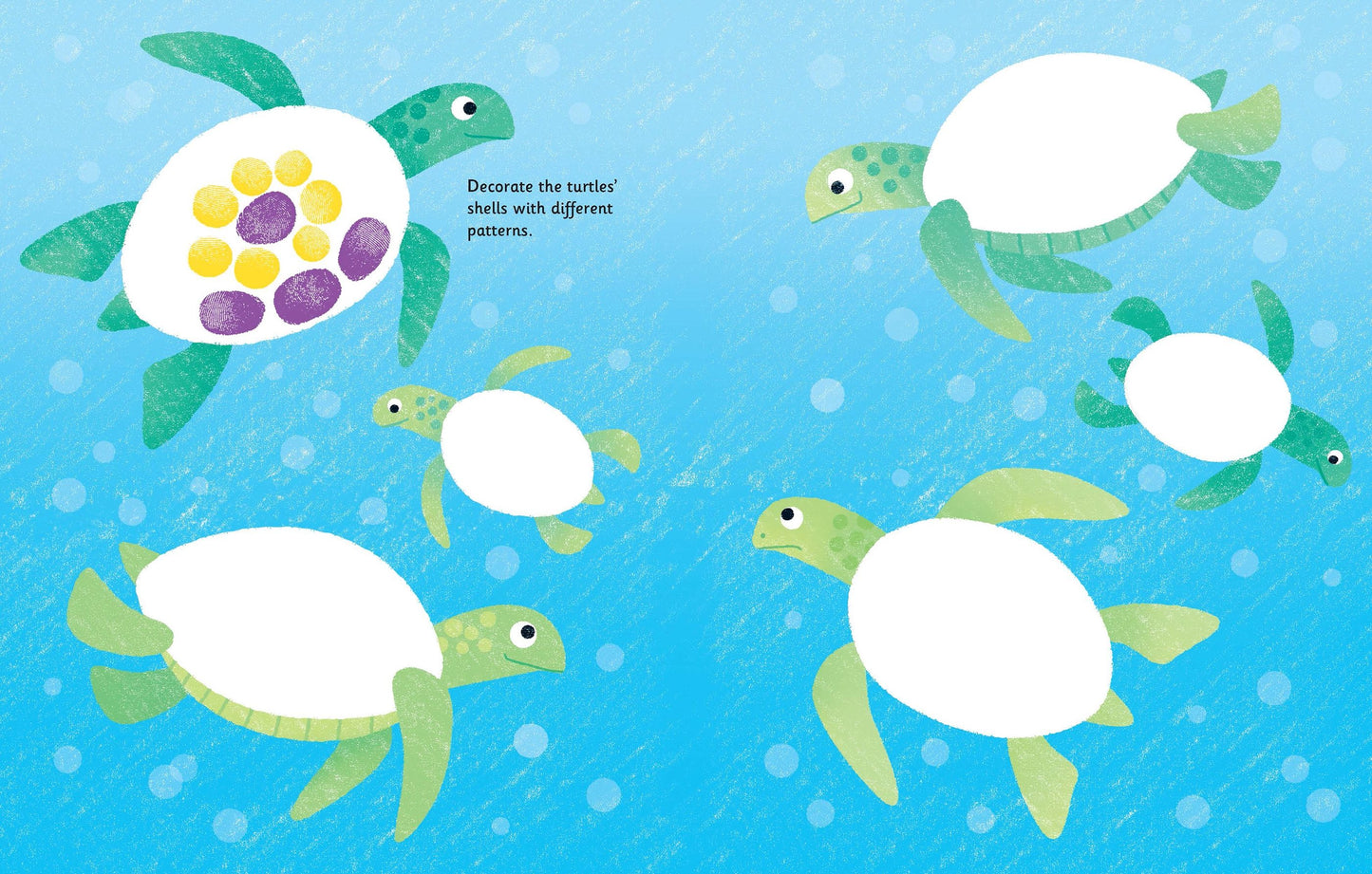 Little Brian - Fingerprint Activities Under the Sea