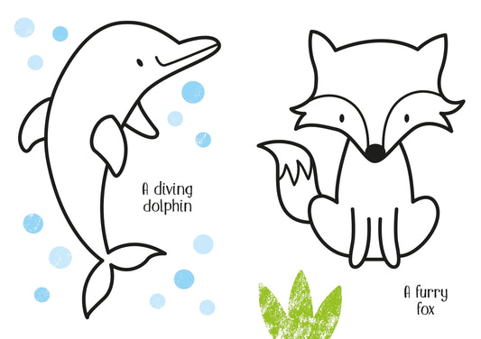 Little Brian - Little First Colouring Animals