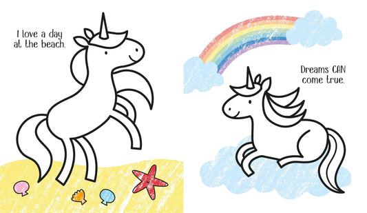 Little Brian - First Colouring Unicorns