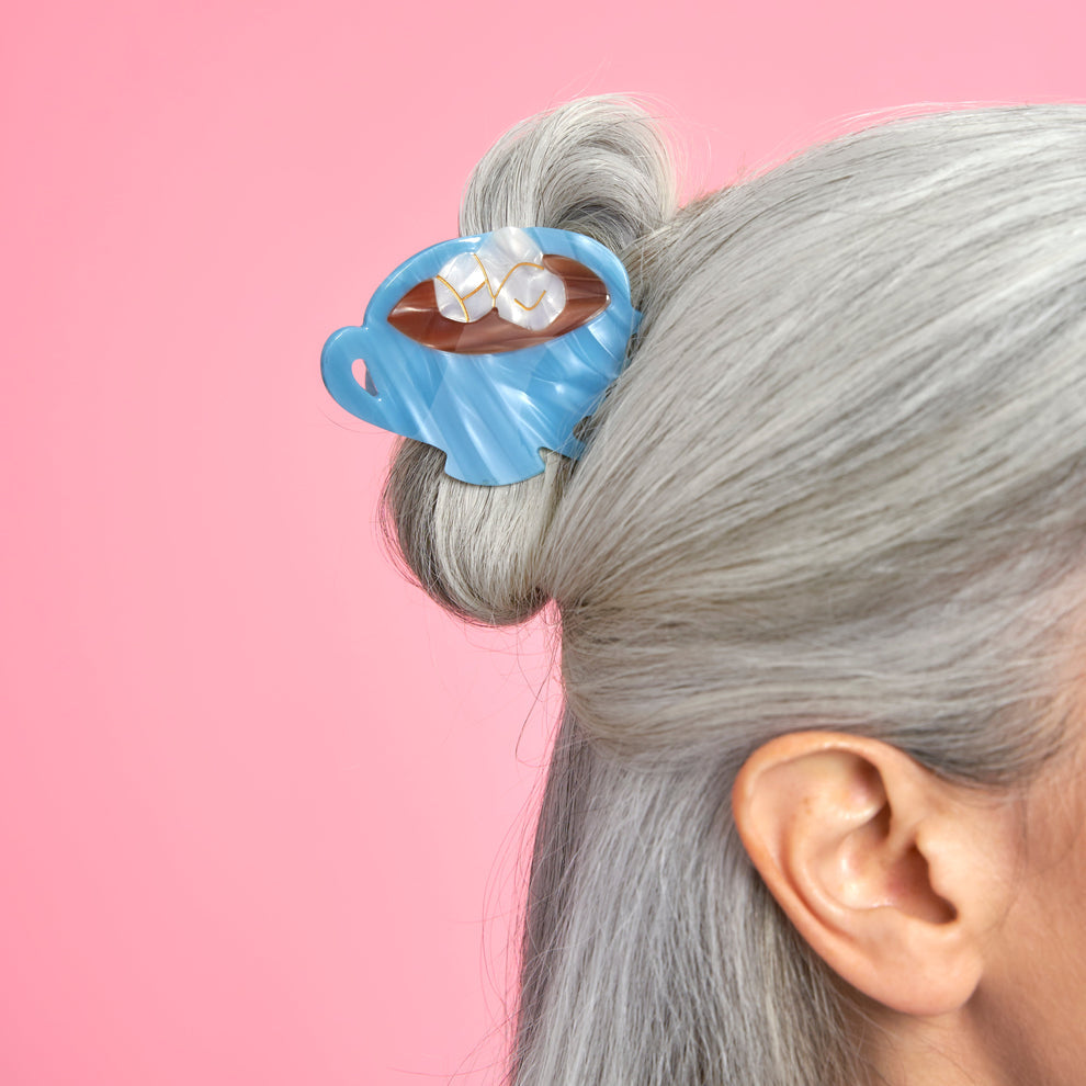 HOT CHOCOLATE HAIR CLAW