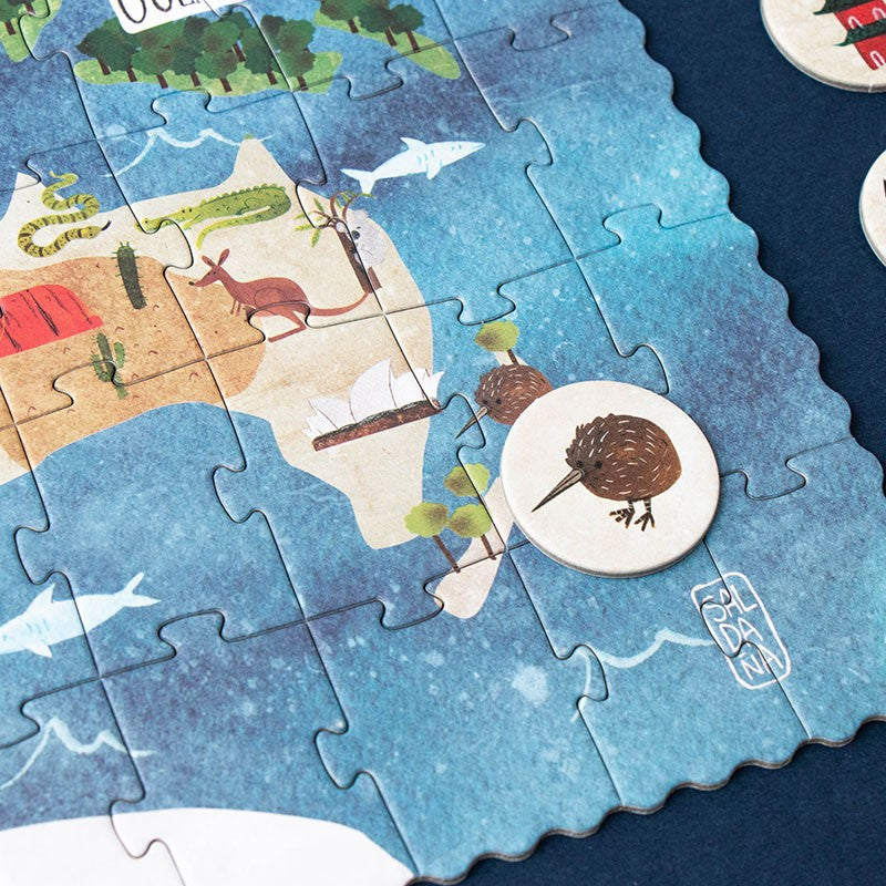 Londji - DISCOVER THE WORLD PUZZLE