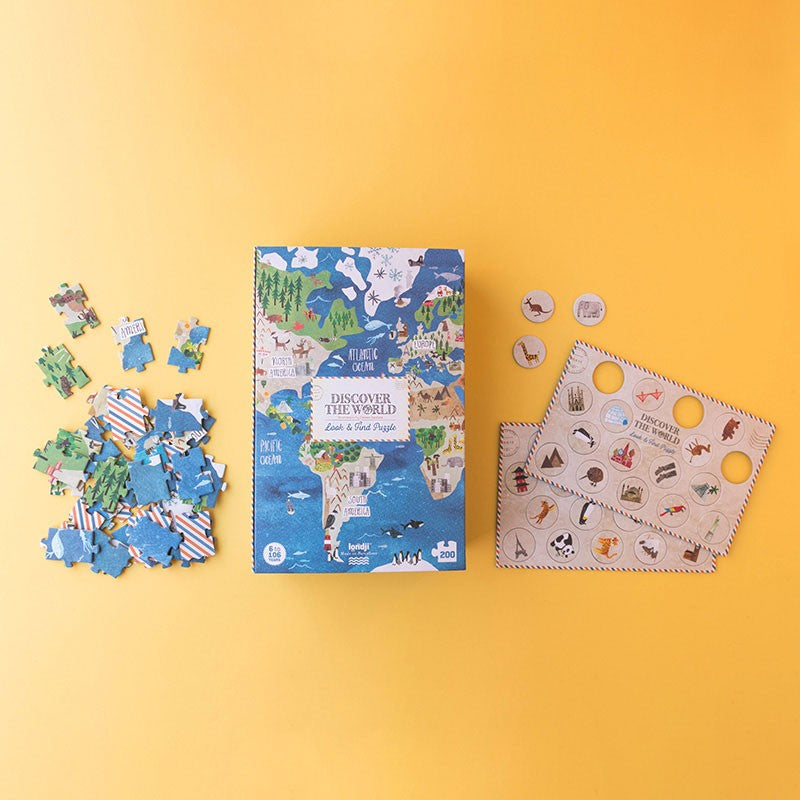 Londji - DISCOVER THE WORLD PUZZLE
