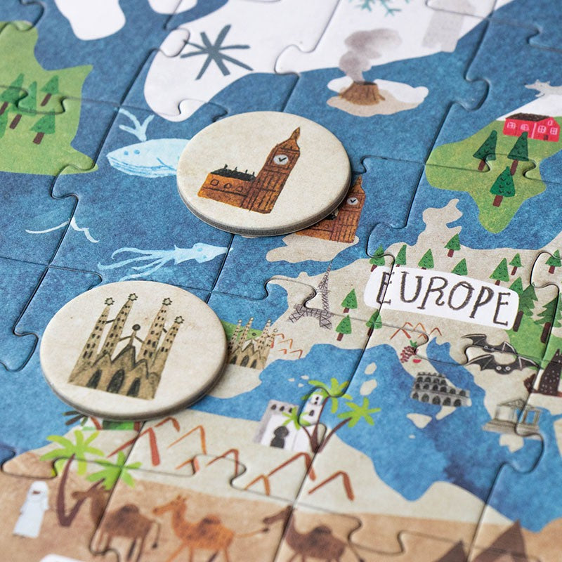 Londji - DISCOVER THE WORLD PUZZLE