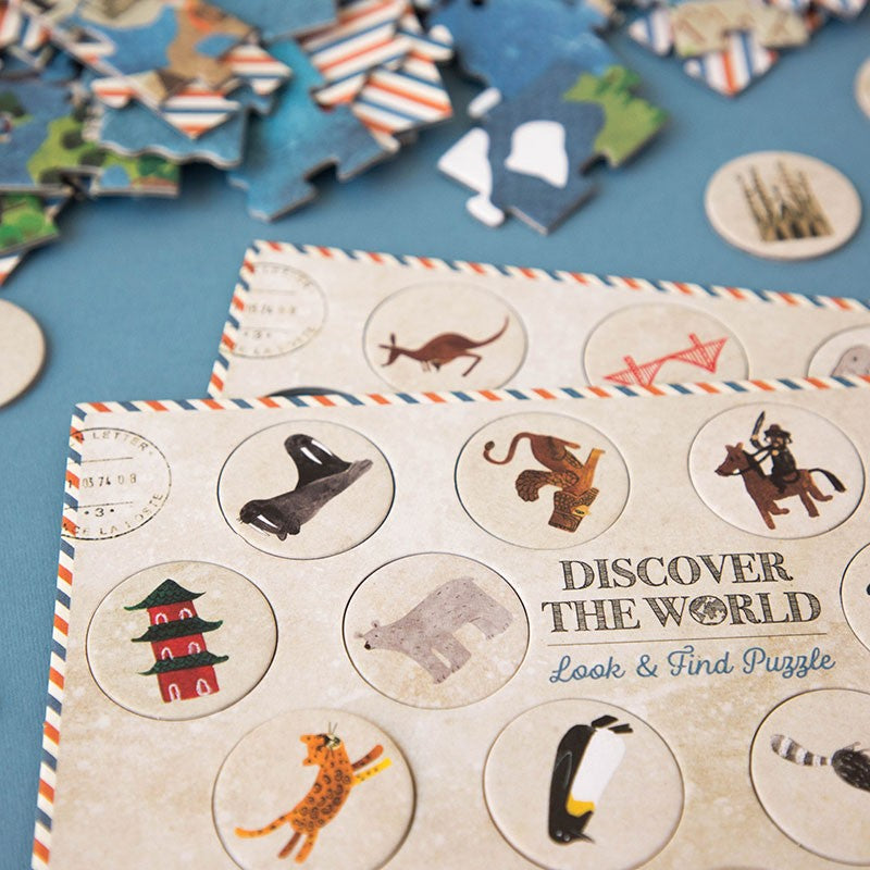 Londji - DISCOVER THE WORLD PUZZLE