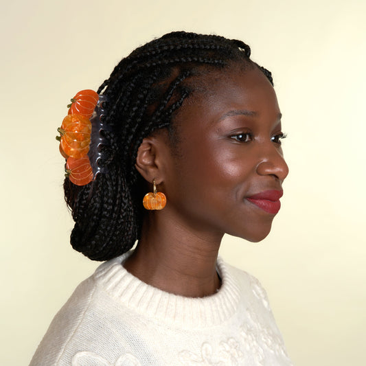 PUMPKIN LARGE HAIR CLAW