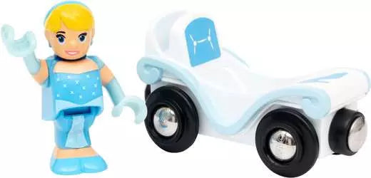 BRIO World 33322 Cinderella & Wagon (Disney Princess)