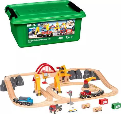 Brio World: Sets 33097 - Cargo Railway Deluxe