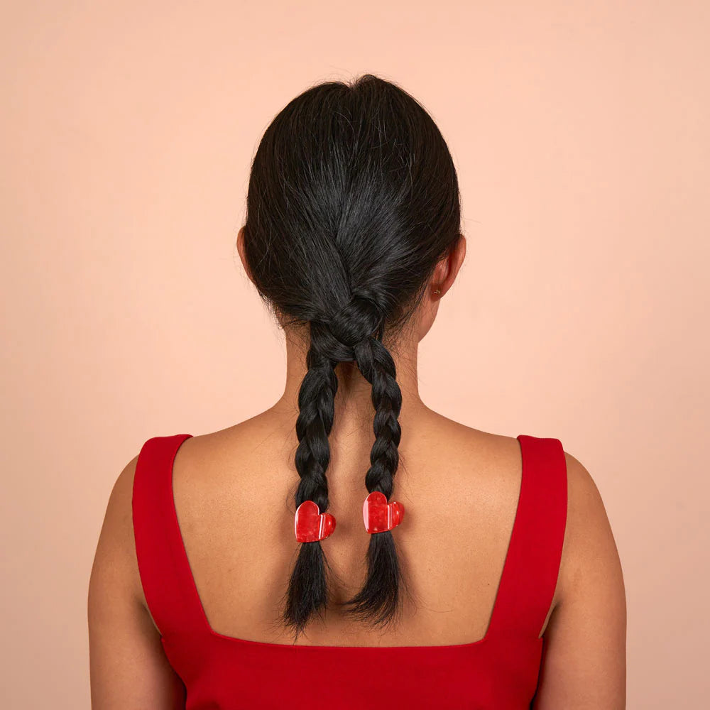 HEART MINI HAIR CLAW