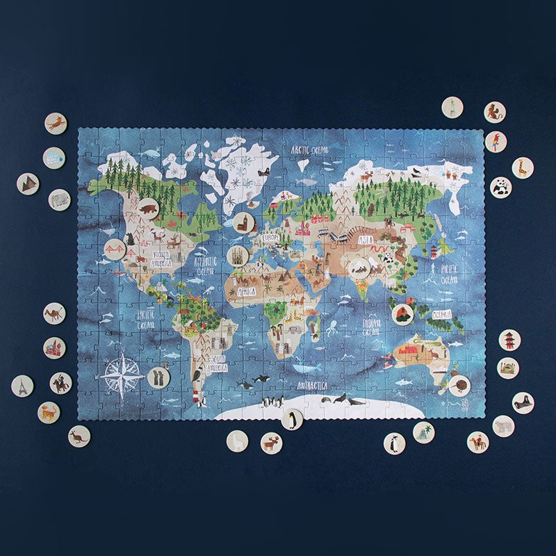 Londji - DISCOVER THE WORLD PUZZLE