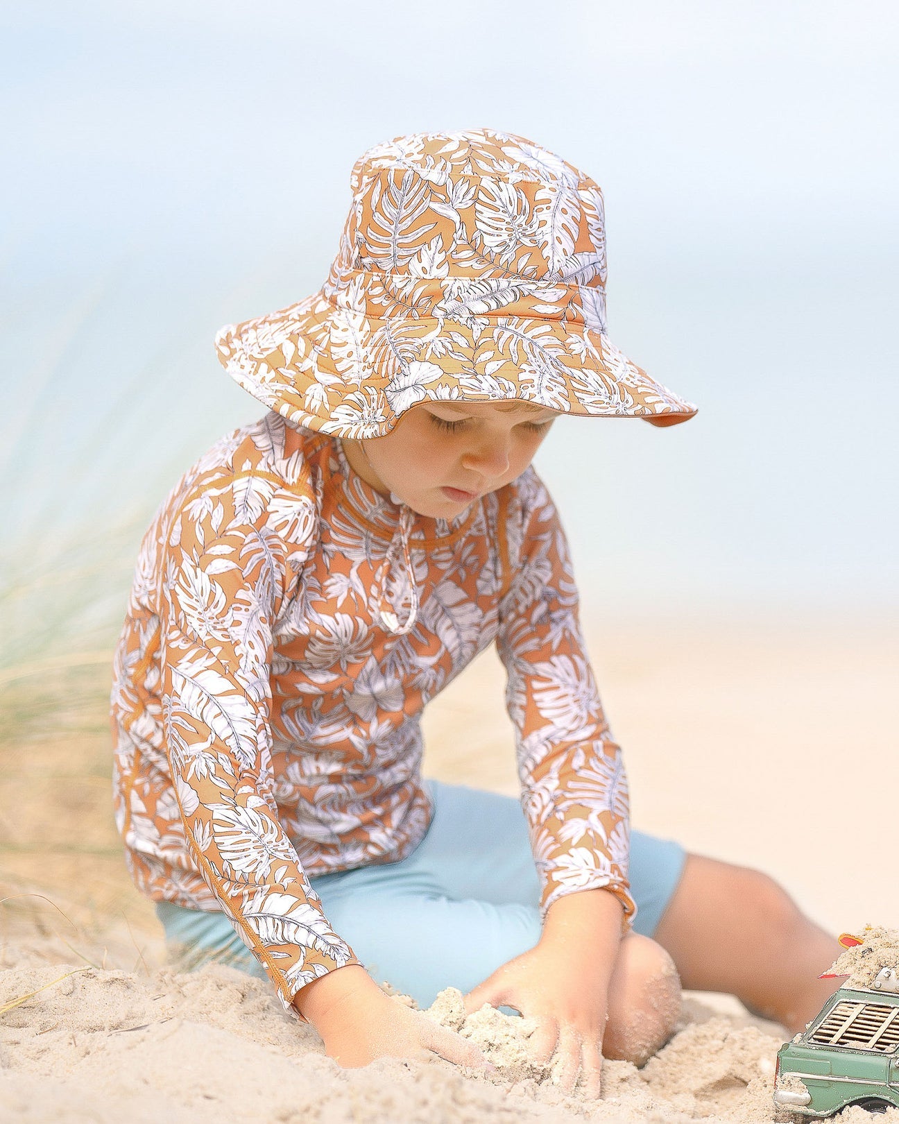 Toshi - Swim Kids Rashie L/S Half Zip Classic