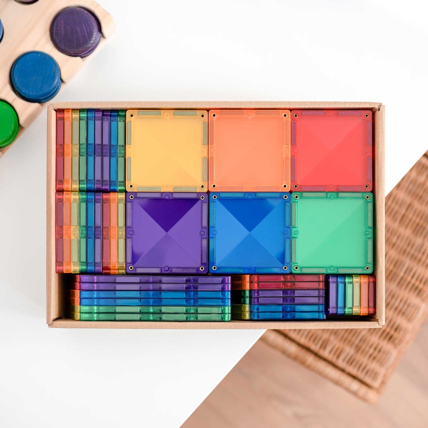Connetix tile - Rainbow Creative Pack 102 pc