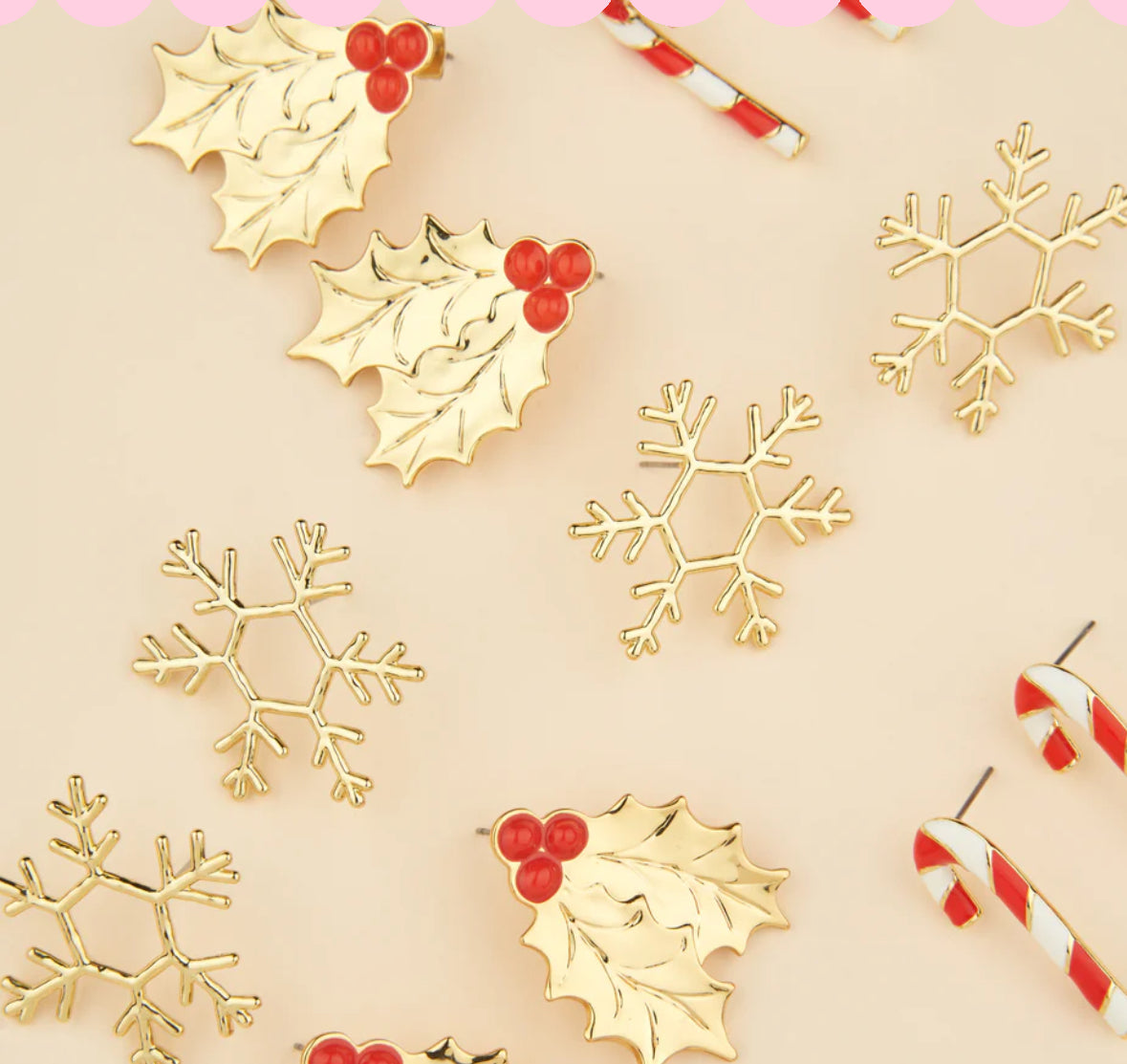 SNOWFLAKE EARRINGS