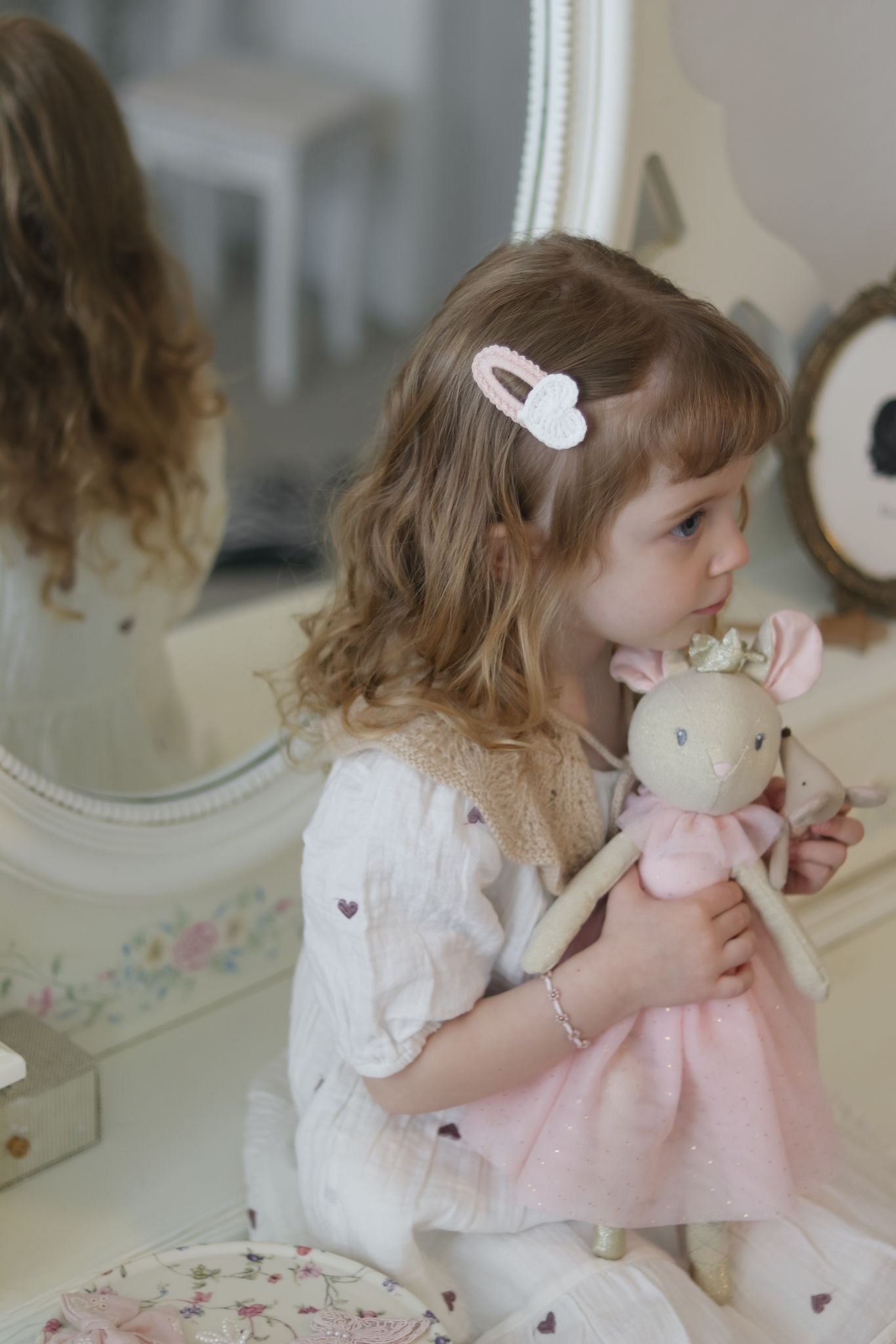 Clip - Sweetheart Blush