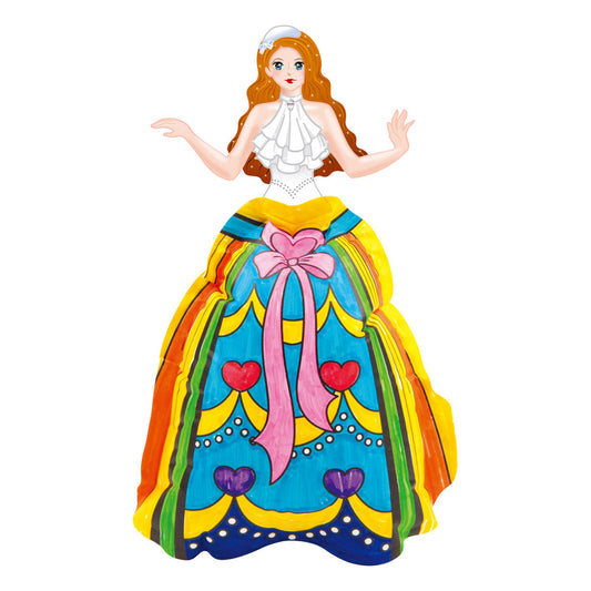 【Colorloon】3D造型手繪紙氣球-公主系列(袋裝10入/派對套組)