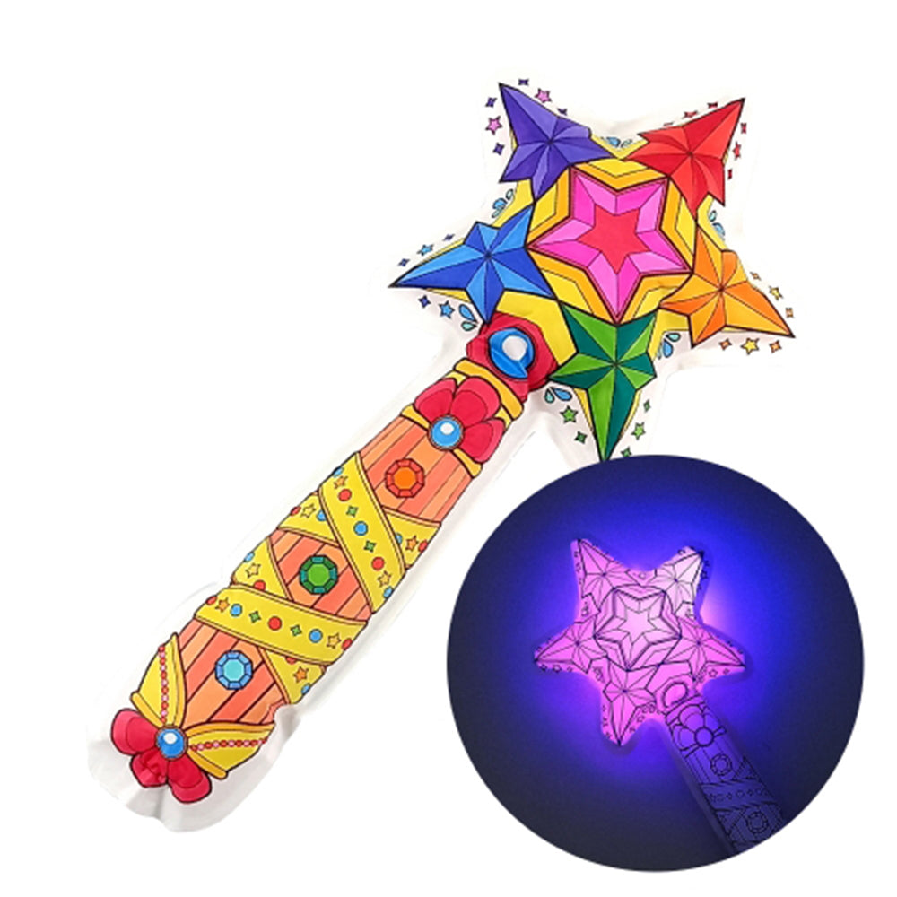 【Colorloon】3D造型手繪紙氣球-魔杖(袋裝5入/派對包)