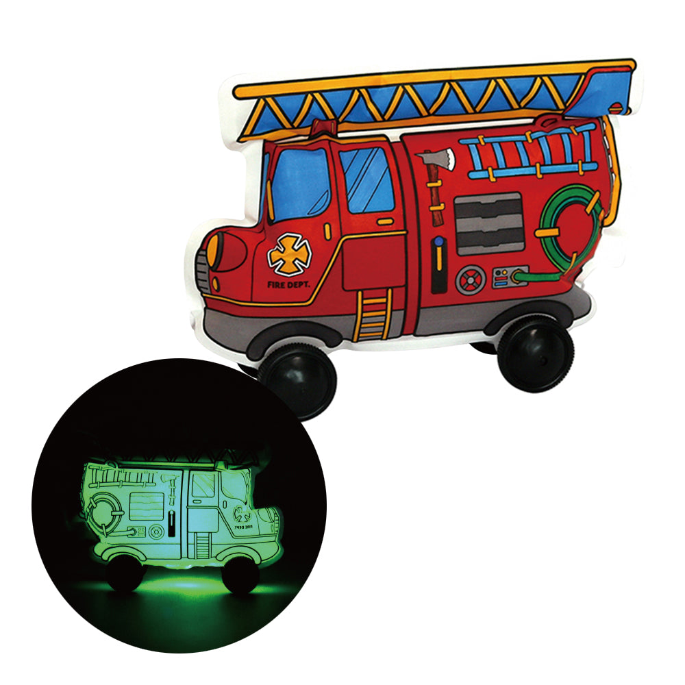 【Colorloon】3D造型手繪紙氣球 消防車系列 紙盒裝 唯一螢光款