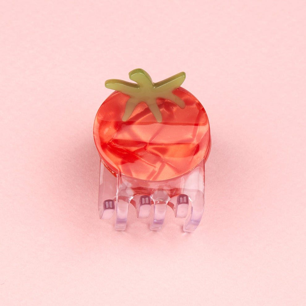 CHERRY TOMATO MINI HAIR CLAW