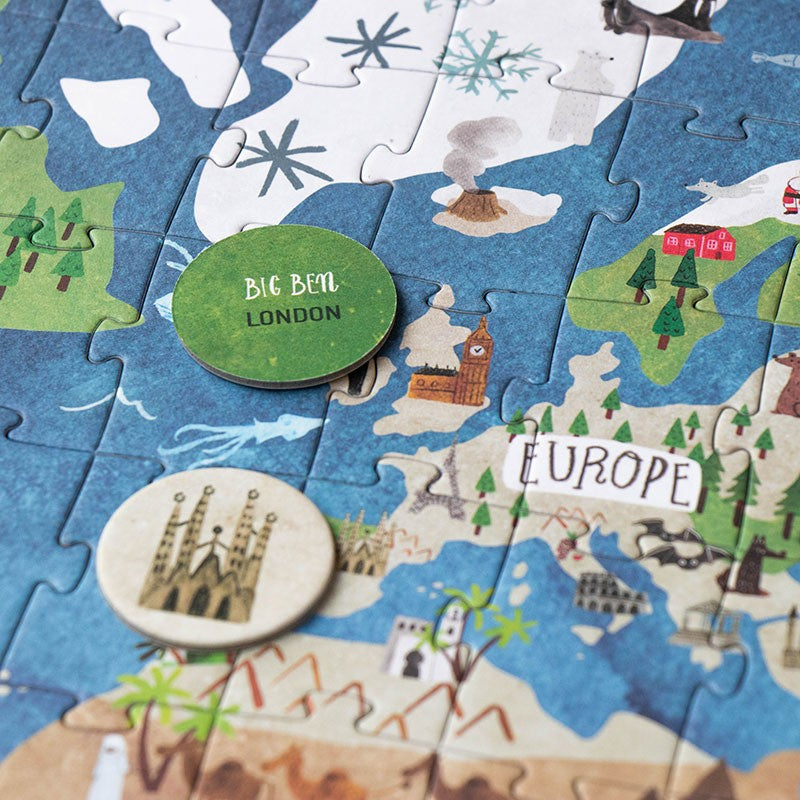 Londji - DISCOVER THE WORLD PUZZLE