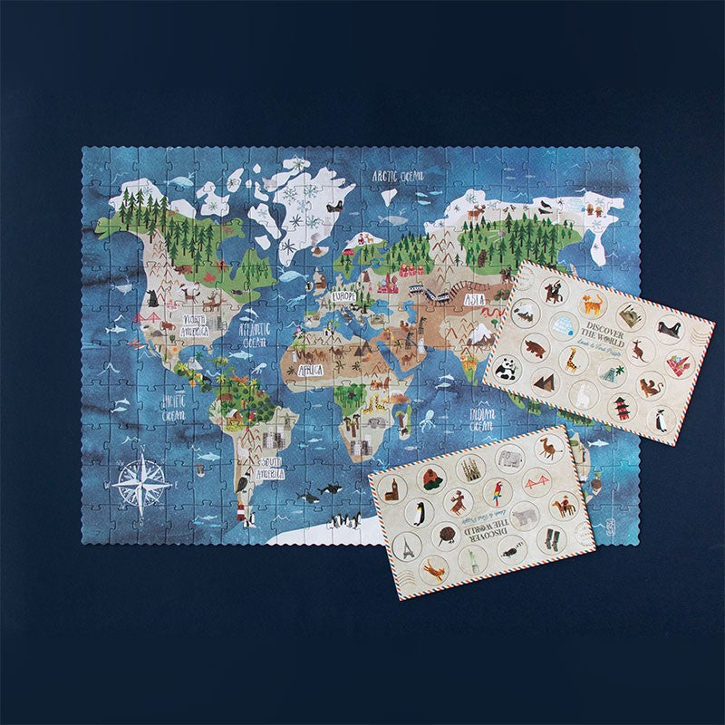 Londji - DISCOVER THE WORLD PUZZLE