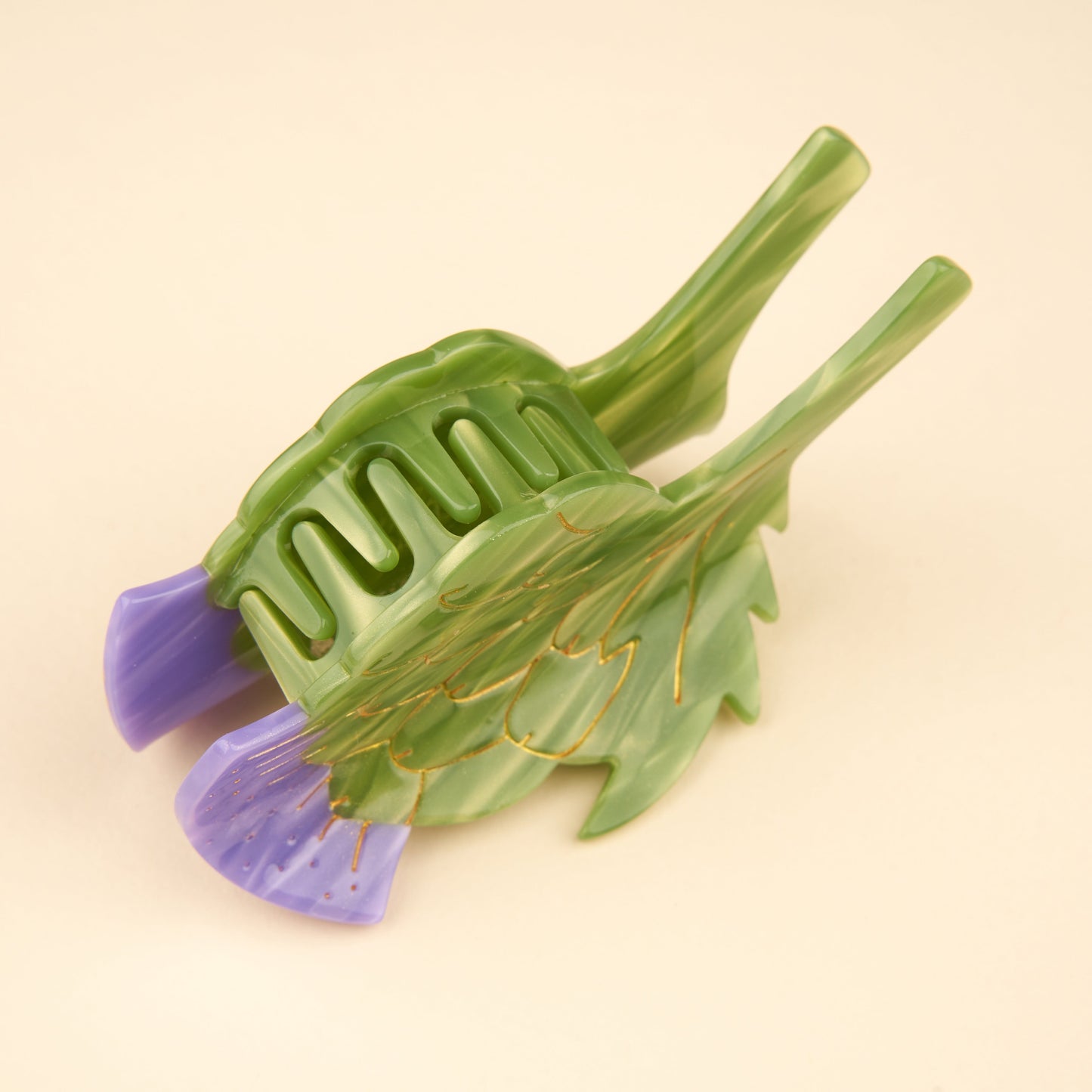ARTICHOKE HAIR CLAW