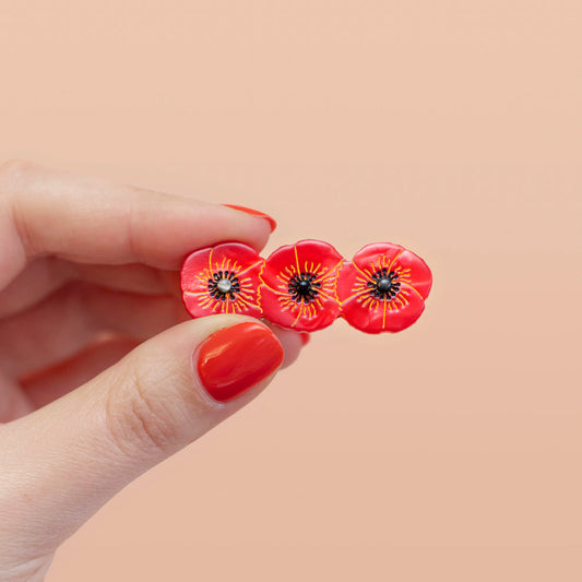 POPPY HAIR CLIP
