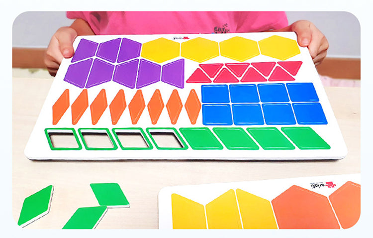 Ariati - 磁性遊戲書-幾何拼貼(176pcs)