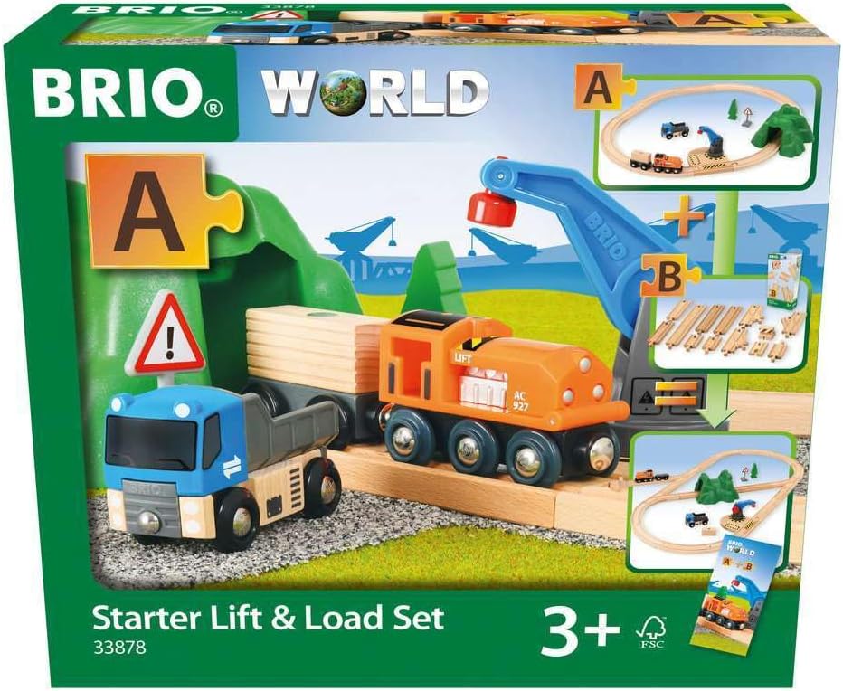 Brio World 33878 Starter Lift & Load Set