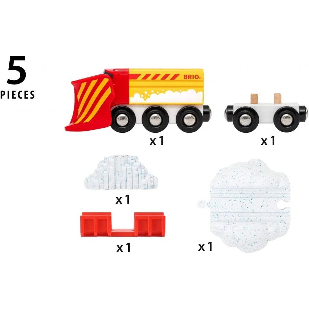 Brio World 33606 - Snow Plow Train