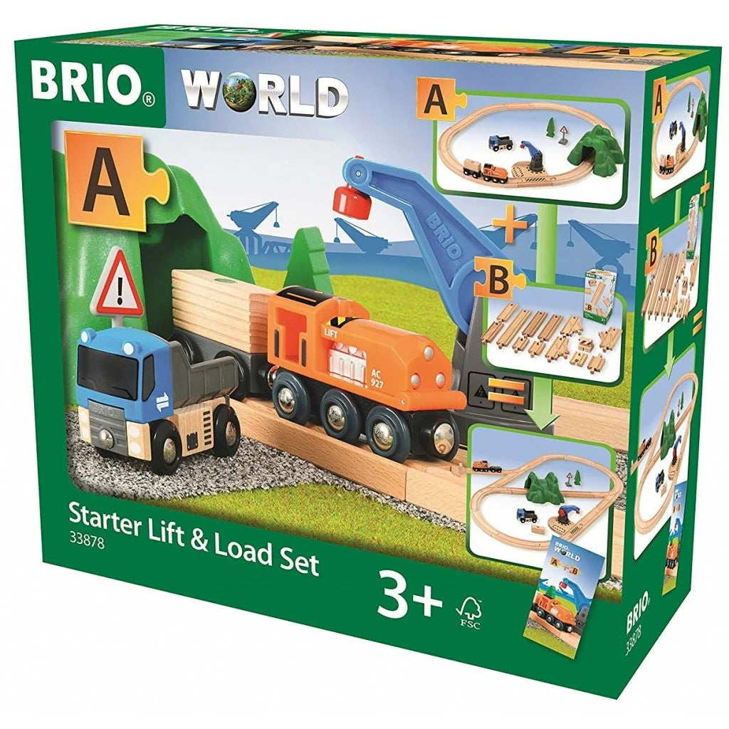 Brio World 33878 Starter Lift & Load Set