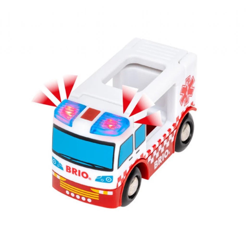 BRIO World - 36025 Rescue Team Train Set