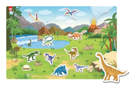 Ariati - 場景磁性遊戲板 恐龍時代