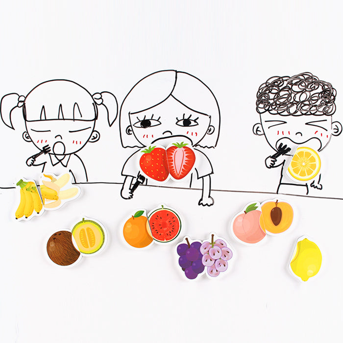 Ariati - 磁性拼圖書-水果市場