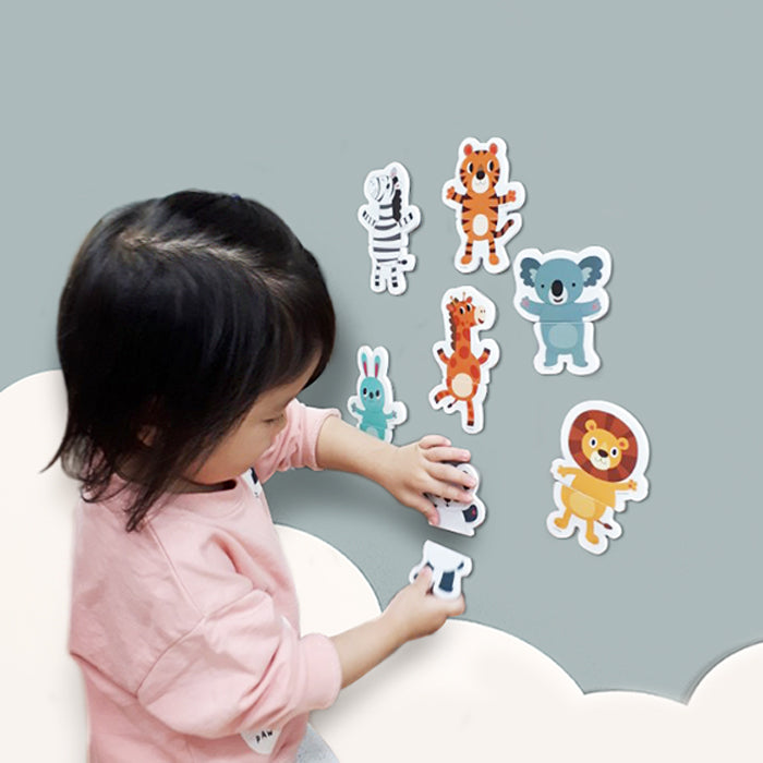 Ariati - 磁性拼圖書-草原動物