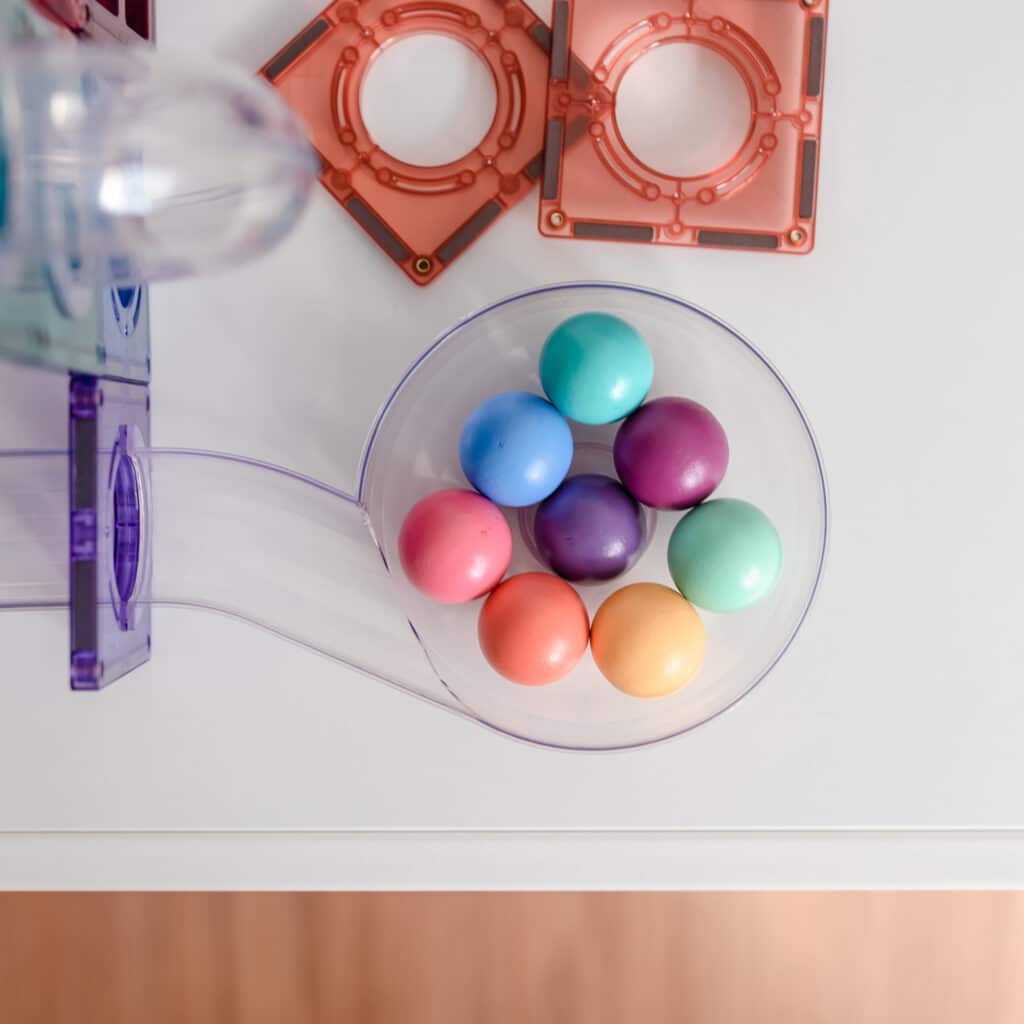 Connetix Tiles - 106 Piece Pastel Ball Run Pack 5