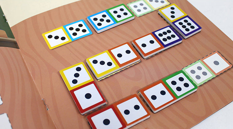 Ariati - 磁性遊戲書-骨牌接龍遊戲