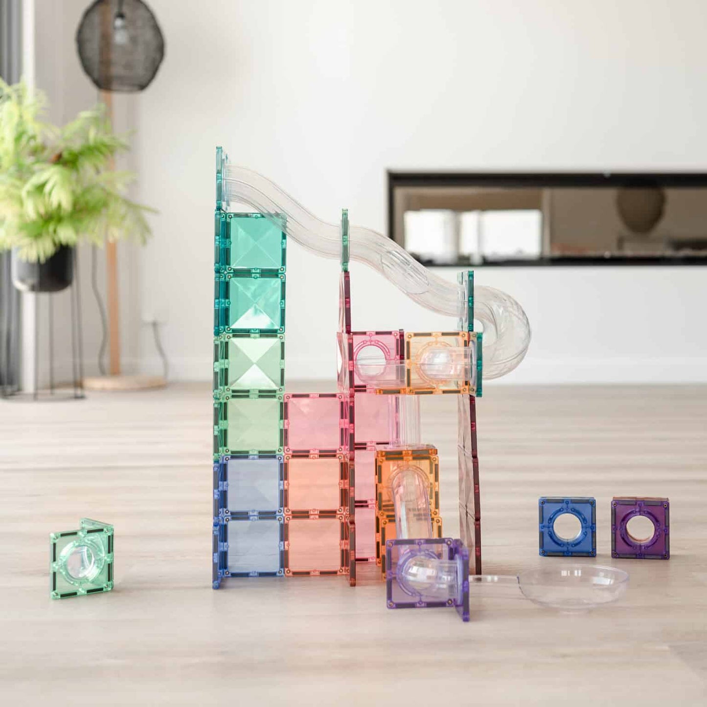 Connectix tiles - Pastel Ball Run Expansion Pack 80 pc