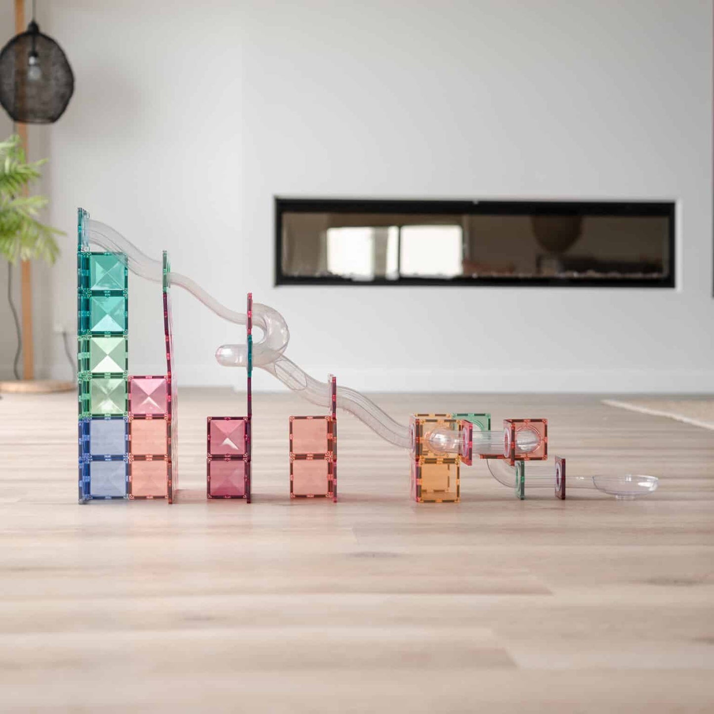 Connectix tiles - Pastel Ball Run Expansion Pack 80 pc